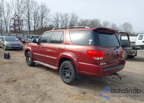 2007 Toyota Sequoia Limited V8 from USA, damaged, VIN 5TDZT38A37S292098